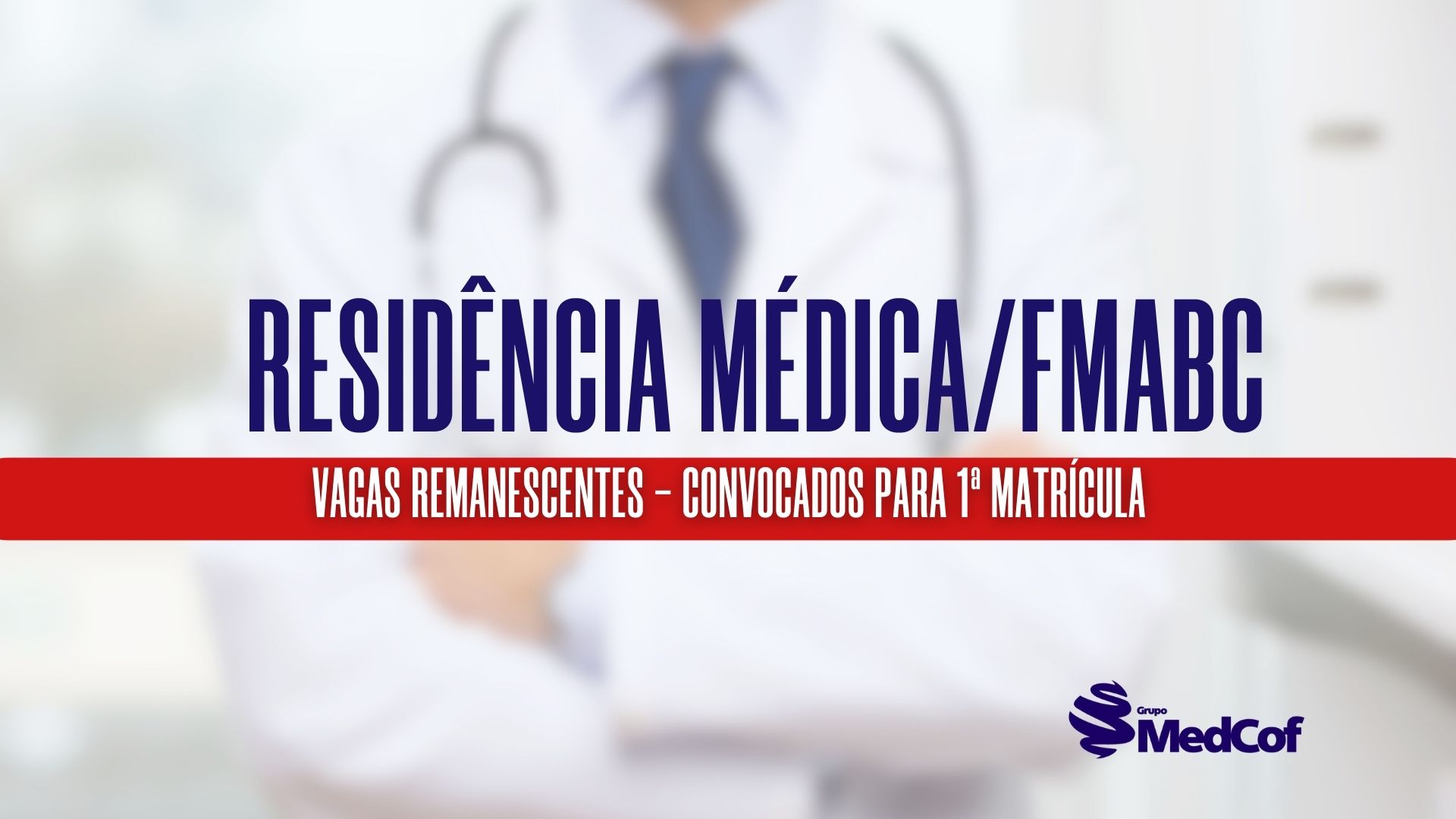 residência médica FMABC 2024 vagas remanescentes